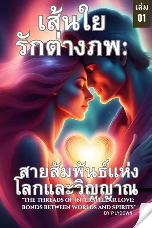 ปกนิยาย "เส้นใยรักต่างภพ: สายสัมพันธ์แห่งโลกและวิญญาณ เล่ม 1