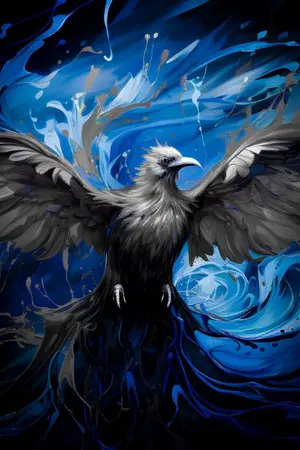 ปกนิยาย ฟีนิกซ์เพลิงดำผู้กลับคืน