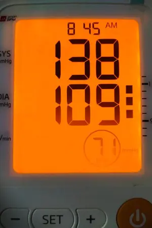 ปกนิยาย อาการแปลก​ ๆ​ ของคนเป็นโรคความดันโลหิตสูง​