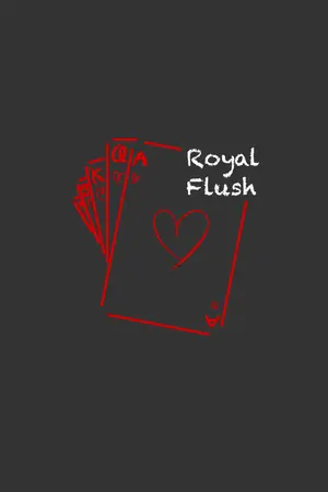 ปกนิยาย Royal Flush เกมไพ่อันตราย (อัพใน ReadaWrite ก่อน)