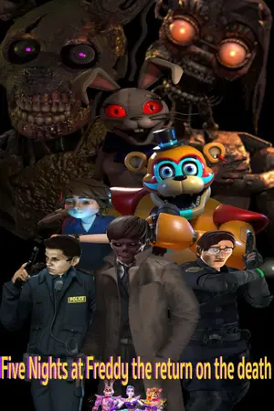 ปกนิยาย Five Nights at Freddy the return on the death