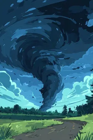 ปกนิยาย กอดรักไว้ในพายุ