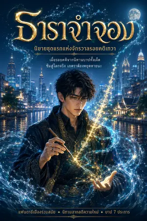 ปกนิยาย รอยคติเทวา ภาคธาราจำจอง