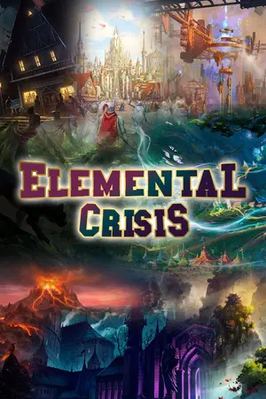 ปกนิยาย เปิดบันทึก ผู้กล้าล่าแสง Elemental Crisis