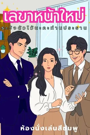 ปกนิยาย เลขาหน้าใหม่ ระวังตัวไว้นะคะท่านประธาน