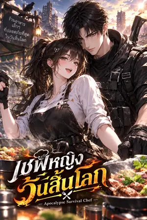 ปกนิยาย เชฟหญิงวันสิ้นโลก (Apocalypse Survival Chef)