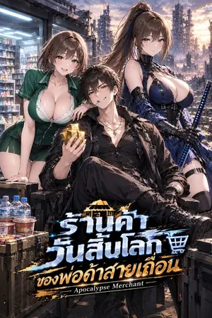 ปกนิยาย ร้านค้าวันสิ้นโลกของพ่อค้าสายเถื่อน (Apocalypse Merchant)