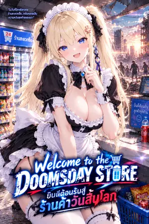 ปกนิยาย Welcome to the Doomsday Store ยินดีต้อนรับสู่ร้านค้าวันสิ้นโลก