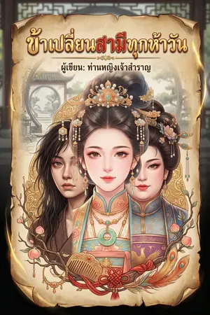ปกนิยาย ข้าเปลี่ยนสามีทุกห้าวัน