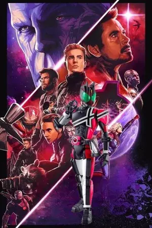 ปกนิยาย Kamen Rider Decade of Marvel
