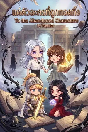 ปกนิยาย แด่ตัวละครที่ถูกทอดทิ้ง (To the Abandoned Characters)