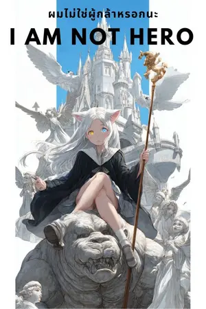 ปกนิยาย I am not hero ผมไม่ใช่ผู้กล้าหรอกนะ