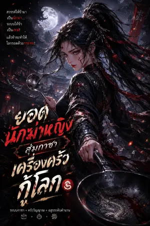 ปกนิยาย ยอดนักฆ่าหญิง สุ่มกาชาเครื่องครัวกู้โลก
