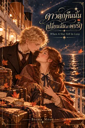 ปกนิยาย ดาวตกคืนนั้น เปลี่ยนฉันมาพบรัก (When A Star Fell In Love)