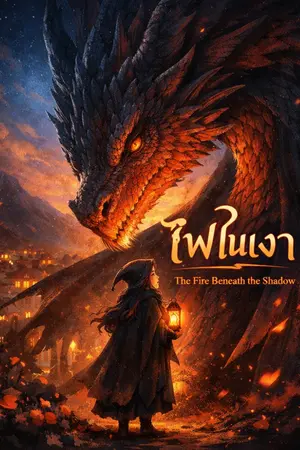 ปกนิยาย The Fire Beneath The Shadow