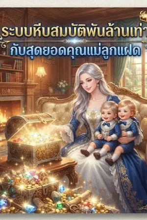 ปกนิยาย ระบบหีบสมบัติพันล้านเท่ากับสุดยอดคุณแม่ลูกแฝด