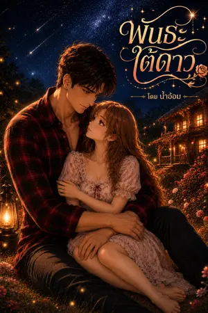 ปกนิยาย พันธะใต้ดาว