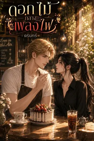 ปกนิยาย ดอกไม้กลางเพลงไฟ