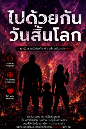 ปกนิยาย ไปด้วยกันวันสิ้นโลก (จบแล้ว)
