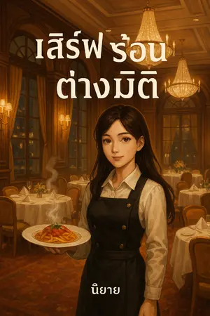 ปกนิยาย เสิร์ฟร้อนต่างมิติ..อาหารเลิศรส
