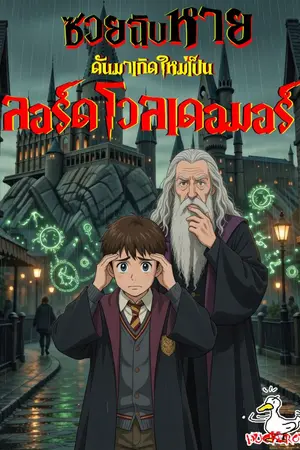 ปกนิยาย ซวยฉิบxาย ดันเกิดใหม่เป็นโวลเดอมอร์