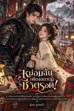 ปกนิยาย หม่อมฉันเพียงอยากมีชีวิตรอด!