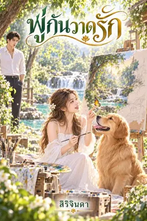 ปกนิยาย พู่กัน(หยก)วาดรัก
