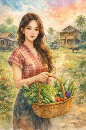 ปกนิยาย ระบบสาวน้อยบ้านนามาพัฒนาหมู่บ้านกันเถอะ