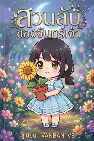 ปกนิยาย สวนลับของจันทร์เจ้า