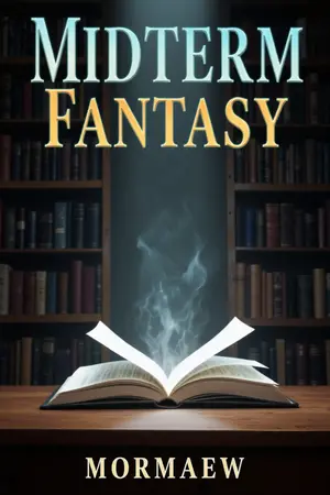 ปกนิยาย ผมแค่ต้องการอ่านหนังสือเตรียมสอบก่อนจะหลุดเข้ามาในอีกโลกหนึ่ง Midterm Fantasy