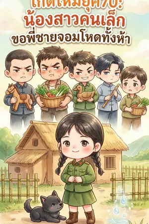 ปกนิยาย เกิดใหม่ยุค 70: น้องสาวคนเล็กของพี่ชายจอมโหดทั้งห้า