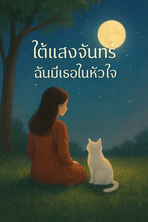 ปกนิยาย ใต้แสงจันทร์ ฉันมีเธอในหัวใจ