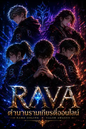 ปกนิยาย RAVA ตำนานรามเกียรติ์ออนไลน์