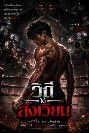 ปกนิยาย วิถีใต้สังเวียน