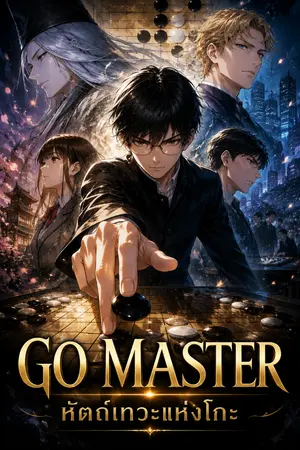 ปกนิยาย GO MASTER หัตถ์เทวะแห่งโกะ