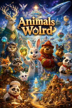 ปกนิยาย Animals World - VDO