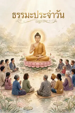 ปกนิยาย ธรรมะประจำวัน