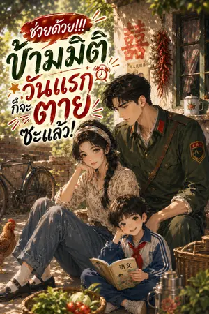 ปกนิยาย ช่วยด้วย!!! ข้ามมิติวันแรกก็จะตายซะแล้ว!
