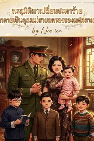 ปกนิยาย ทะลุมิติมาเปลี่ยนชะตาร้าย กลายเป็นคุณแม่สายสตรองของแฝดสาม