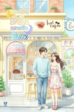 ปกนิยาย กลางวันมีฉัน กลางคืนมีเธอ