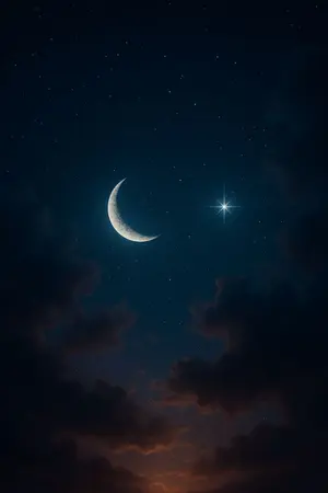 ปกนิยาย ดาวเคียงเดือน : Love Beyond the Star