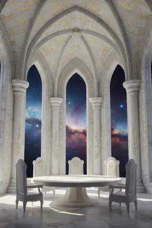 ปกนิยาย โถงแห่งจุดจบและการเริ่มต้น