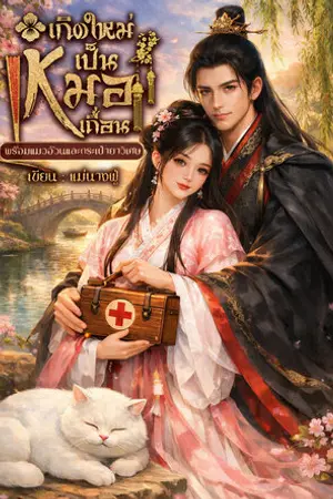 ปกนิยาย เกิดใหม่เป็นหมอเถื่อนพร้อมแมวอ้วนและกระเป๋ายาวิเศษ