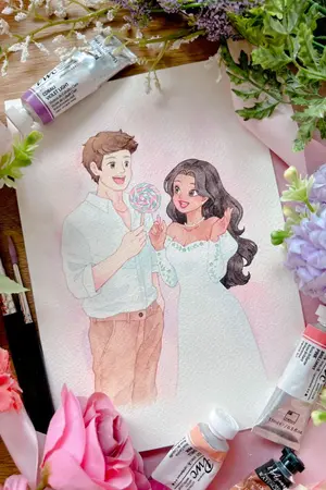 ปกนิยาย อมยิ้ม : BRIGHT SMILE & eye candy