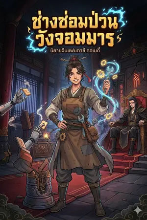 ปกนิยาย ช่างซ่อมป่วนวังจอมมาร