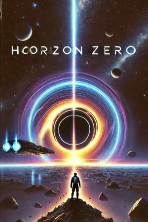 ปกนิยาย ขอบเขตสุดท้ายของมนุษยชาติ : HORIZON ZERO