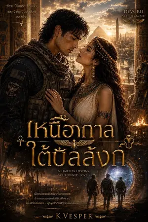 ปกนิยาย เหนือกาล ใต้บัลลังก์