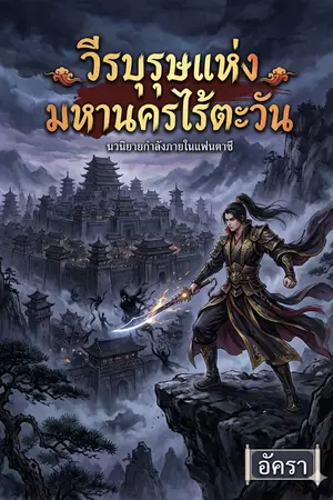 ปกนิยาย วีรษุรุษแห่งมหานครไร้ตะวัน