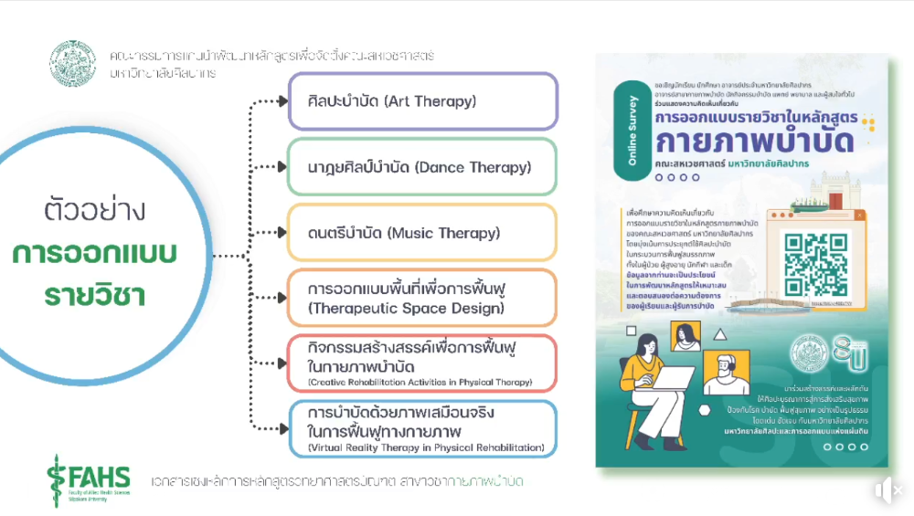 ขอขอบคุณรูปภาพจาก www.facebook.com/SilpakornUniversityThailand