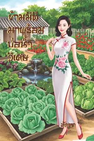 ปกนิยาย ข้ามมิติมาพร้อมบ่อน้ำวิเศษ (มีเฉพาะ E-Book)